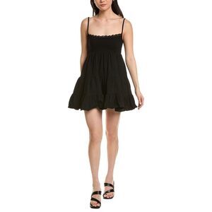 Moonsea Womens  Sleeveless Mini Dress, Black